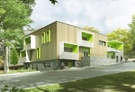 36 - Conception Ralisation de 32 logements et dune Crche  Montville (76)