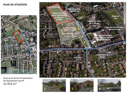 94 - Requalification de l’avenue Henri Puchois et création d’une création d’une salle multisports, Laventie